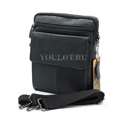 Сумка через плечо мужская кожаная натуральная Ryff Ryder