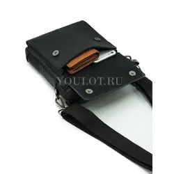 Сумка через плечо мужская кожаная натуральная Ryff Ryder