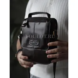 Сумка мужская Ryff Ryder кожаная на плечо для работы