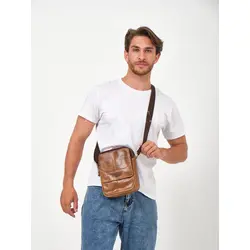 Сумка мужская кожаная для ношения через плечо Ryff Ryder