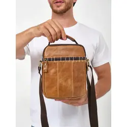 Сумка мужская кожаная для ношения через плечо Ryff Ryder