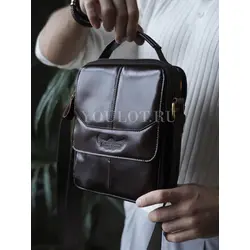 Кожаная сумка мужская Ryff Ryder для документов и телефона