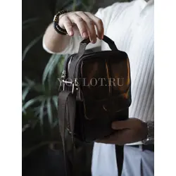 Кожаная сумка мужская Ryff Ryder для документов и телефона