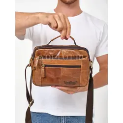 Мужская барсетка на плечо Ryff Ryder из кожи для города