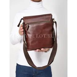 Кожаная сумка через плечо мужская офисная Ryff Ryder