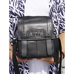 Сумка мужская кросс-боди из натуральной кожи Ryff Ryder