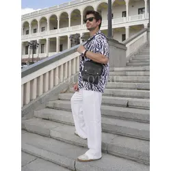 Сумка мужская на плечо из натуральной кожи Ryff Ryder