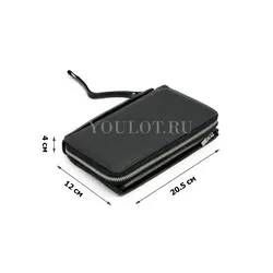 Клатч мужской для телефона и документов кожаный Briefcase 081013