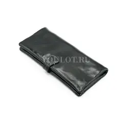 Кошелек женский из натуральной кожи Briefcase черный