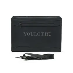 Папка для документов формата А4 Briefcase 2882-01 BLACK с выдвижными ручками