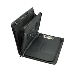 Папка для документов формата А4 Briefcase 2882-01 BLACK с выдвижными ручками