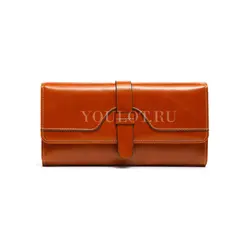 Женский кошелек из натуральной кожи Briefcase