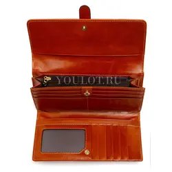 Женский кошелек из натуральной кожи Briefcase