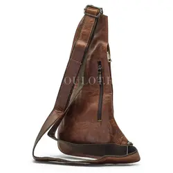 Сумка мужская через плечо коричневая Briefcase 3023#