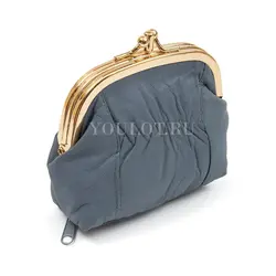 Женский мини-кошелек для повседневного использования Briefcase 391245/0 из кожи голубой