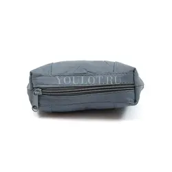 Женский мини-кошелек для повседневного использования Briefcase 391245/0 из кожи голубой