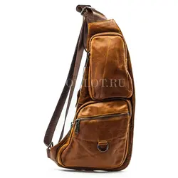 Сумка через плечо из кожи мужская Briefcase 6023#