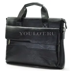 Портфель мужской Briefcase 8652-5# с плечевым ремнем