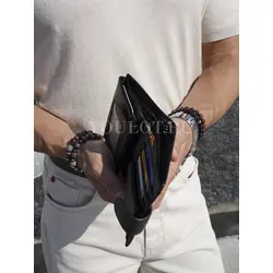 Мужское портмоне Briefcase 9050 BL из натуральной кожи