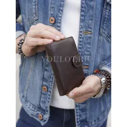 Портмоне мужское для денег и карт кожаное Briefcase 9050 BR