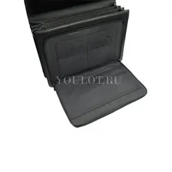 Классический портфель Briefcase ​C003-01 BLACK для документов с замком