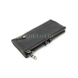 Кошелек для денег женский Briefcase коричневый