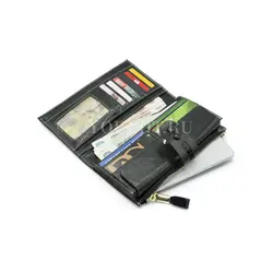 Кошелек женский из натуральной кожи Briefcase черный