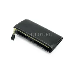 Кошелек женский из натуральной кожи Briefcase черный