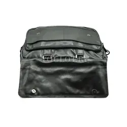 Мужской кожаный портфель Briefcase СМ1\Г BLACK (1) для документов и ноутбука