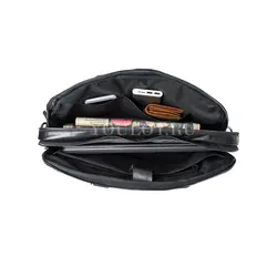 Мужской кожаный портфель Briefcase СМ1\Г BLACK (1) для документов и ноутбука