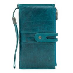 Кошелек Briefcase для денег и документов синий