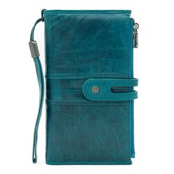 Кошелек Briefcase для денег и документов синий