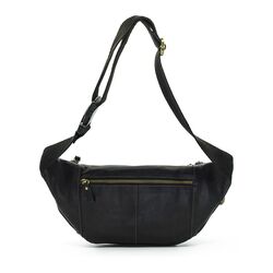 Сумка через плечо, бананка из натуральной кожи Ruff Ryder