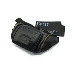 Сумка через плечо, бананка из натуральной кожи Ruff Ryder