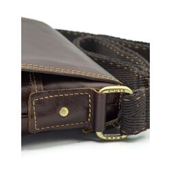 Сумка мужская на плечо кожаная Ryff Ryder