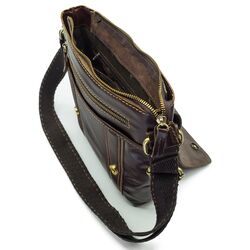 Сумка мужская на плечо кожаная Ryff Ryder