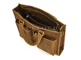 Портфель мужской кожаный Briefcase 2015 для документов и планшета
