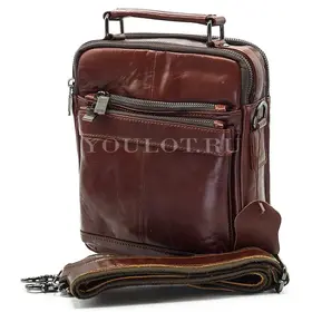 Сумка через плечо, барсетка мужская Briefcase 503S из натуральной кожи