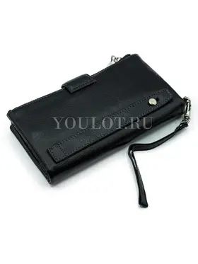 Клатч мужской кожаный Briefcase 081010 на кнопке