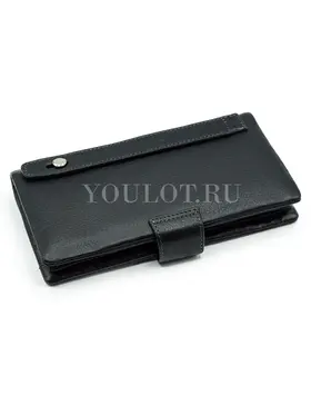 Мужской кожаный клатч Briefcase 0889 на кнопке