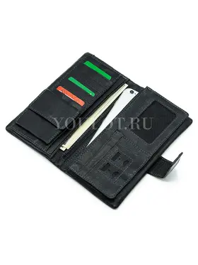 Мужской кожаный клатч Briefcase 0889 на кнопке