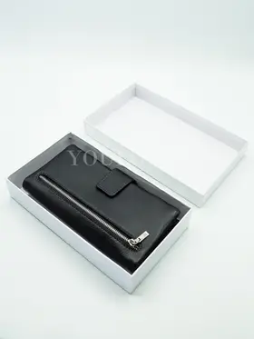 Мужской кожаный клатч Briefcase 0889 на кнопке