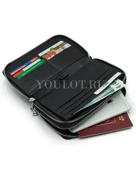 Мужской кожаный клатч для телефона и документов Briefcase 2721-A