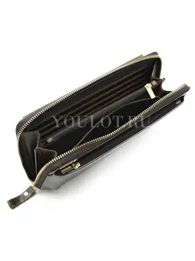 Клатч из натуральной кожи, кошелек - портмоне Briefcase 9043