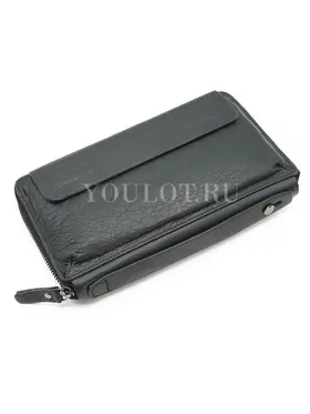 Клатч мужской кожаный Briefcase 9043BL для телефона
