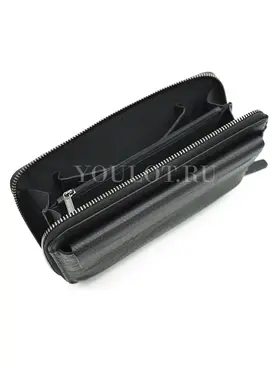 Клатч мужской кожаный Briefcase 9043BL для телефона