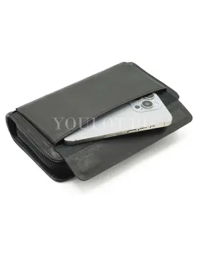 Клатч мужской Briefcase 9069-1 из натуральной кожи для телефона и документов