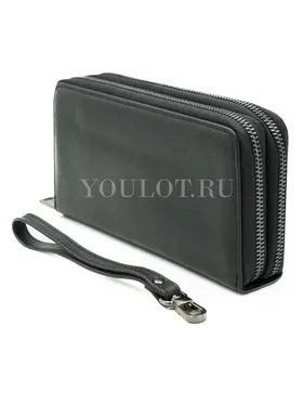 Клатч из натуральной кожи Briefcase B1003, кошелек - портмоне