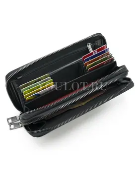 Клатч из натуральной кожи Briefcase B1003, кошелек - портмоне