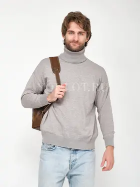 Рюкзак мужской из натуральной кожи для ноутбука 15" и документов A4